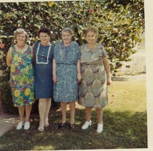 Sisters Alice, Nellie, Mary, Lydie